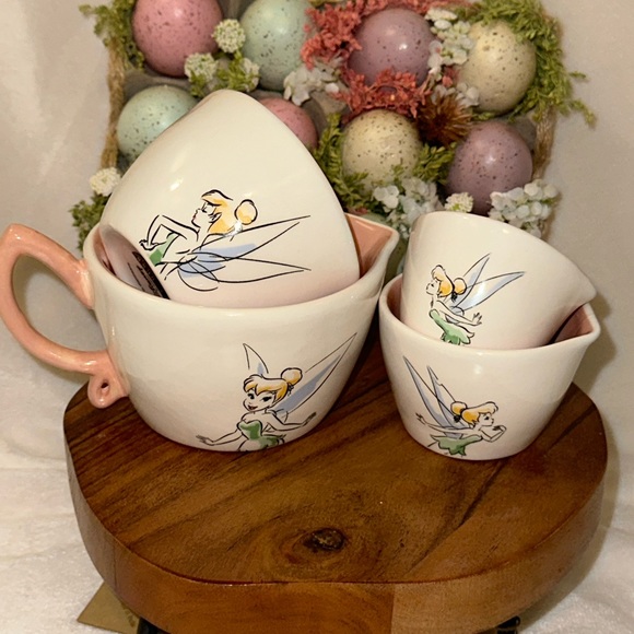 Pink Rae Dunn Disney's Tinkerbell Measuring Cup Set - Picture 3 of 5